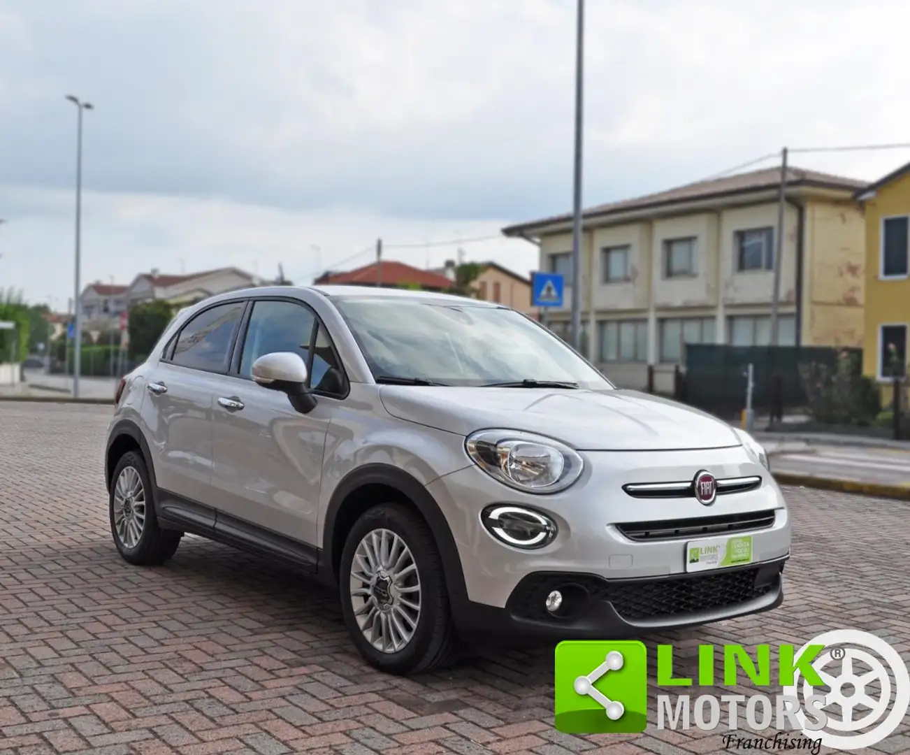 Fiat 500X 1.6 MultiJet 130 CV Connect Argent - 1