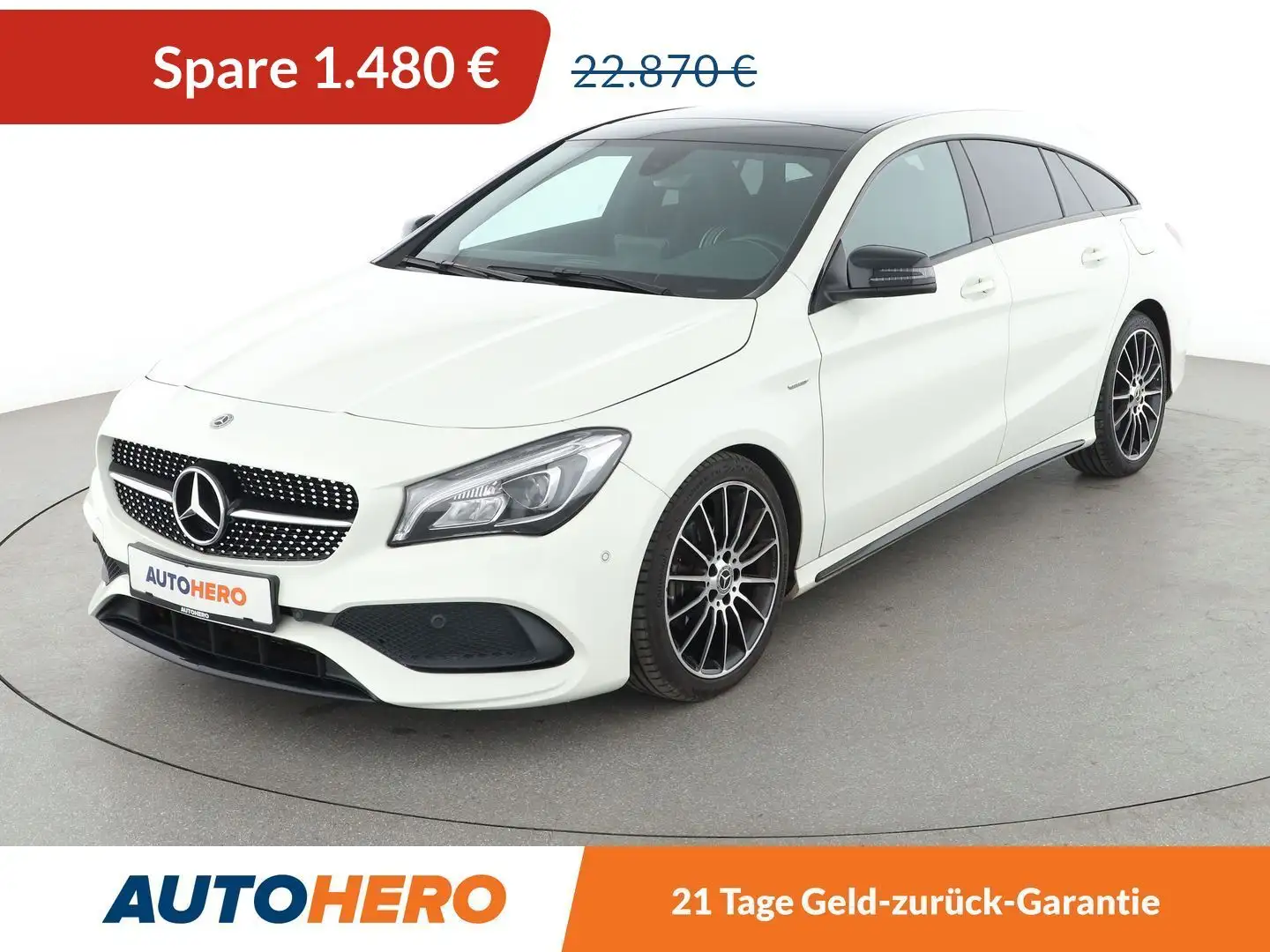 Mercedes-Benz CLA 200 CLA 200 Shooting Brake AMG Line Aut.*NAVI*LED*CAM* Weiß - 1