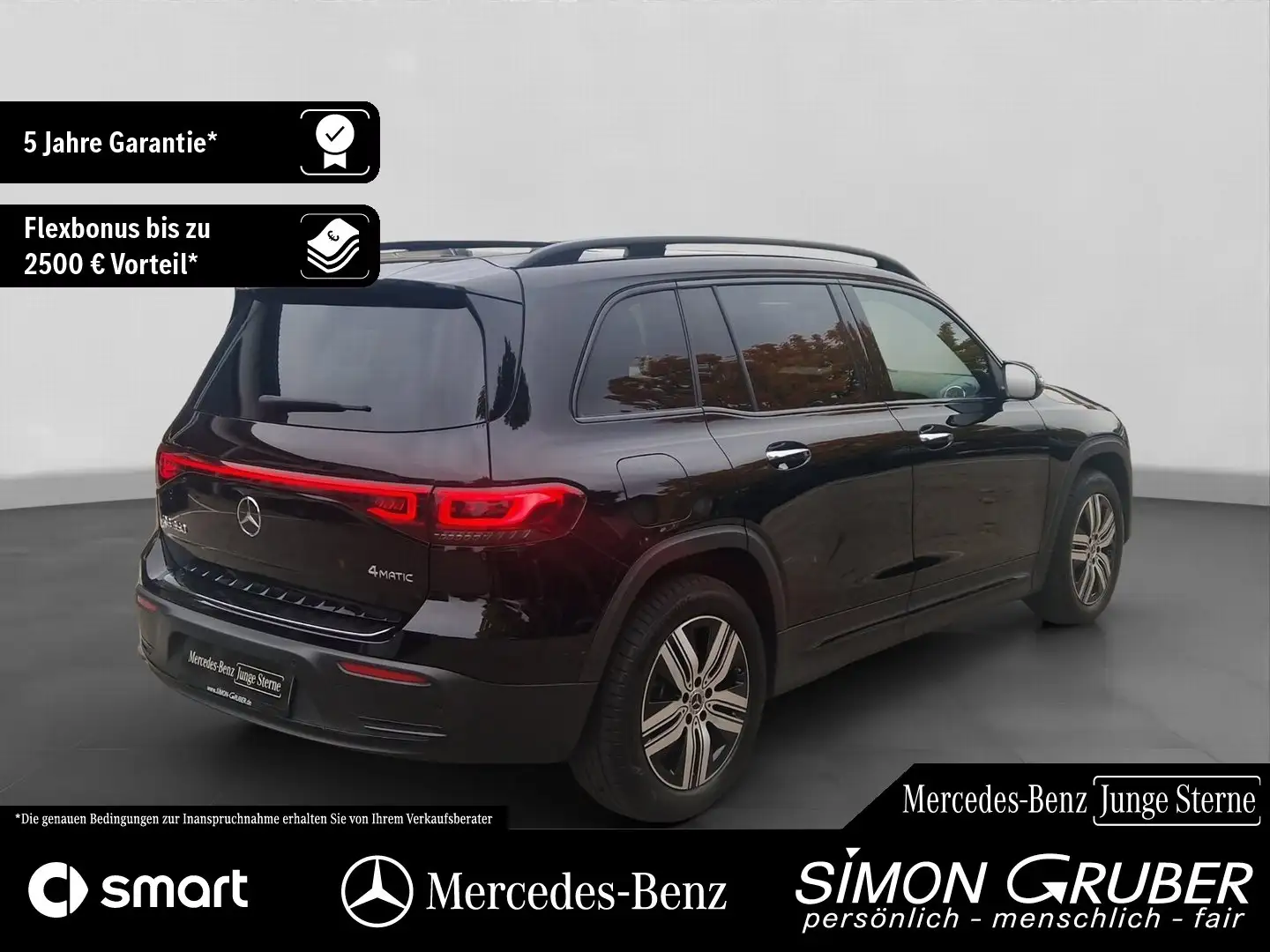 Mercedes-Benz EQB 350 4M Progressive Burmester 360 Distronic Schwarz - 2