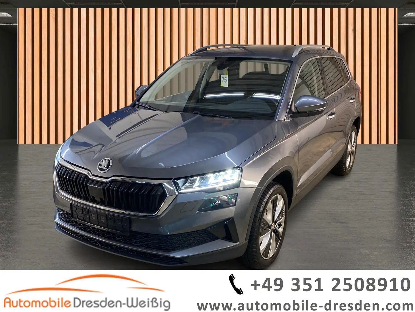 Skoda Karoq 1.5 TSI DSG Selection*Kessy*DAB*LED Gris - 1