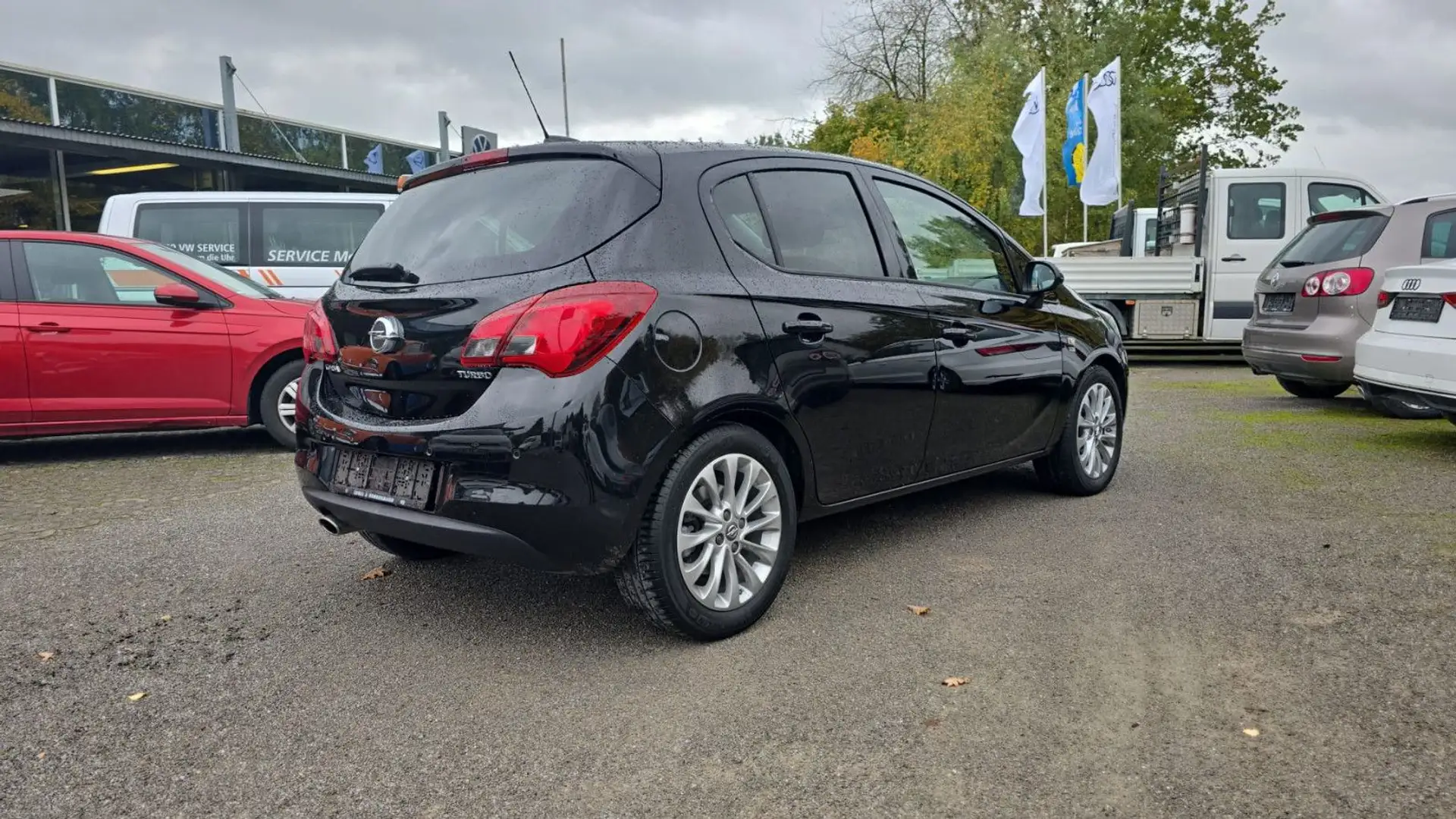 Opel Corsa E 120 Jahre ecoFlex Xenon Nav OPC Line Int Schwarz - 2
