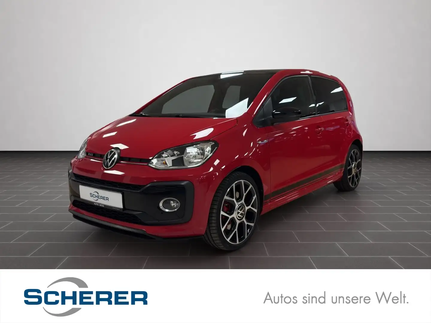 Volkswagen up! 1.0 TSI GTI Beats RearView PDC Climatronic Rouge - 1