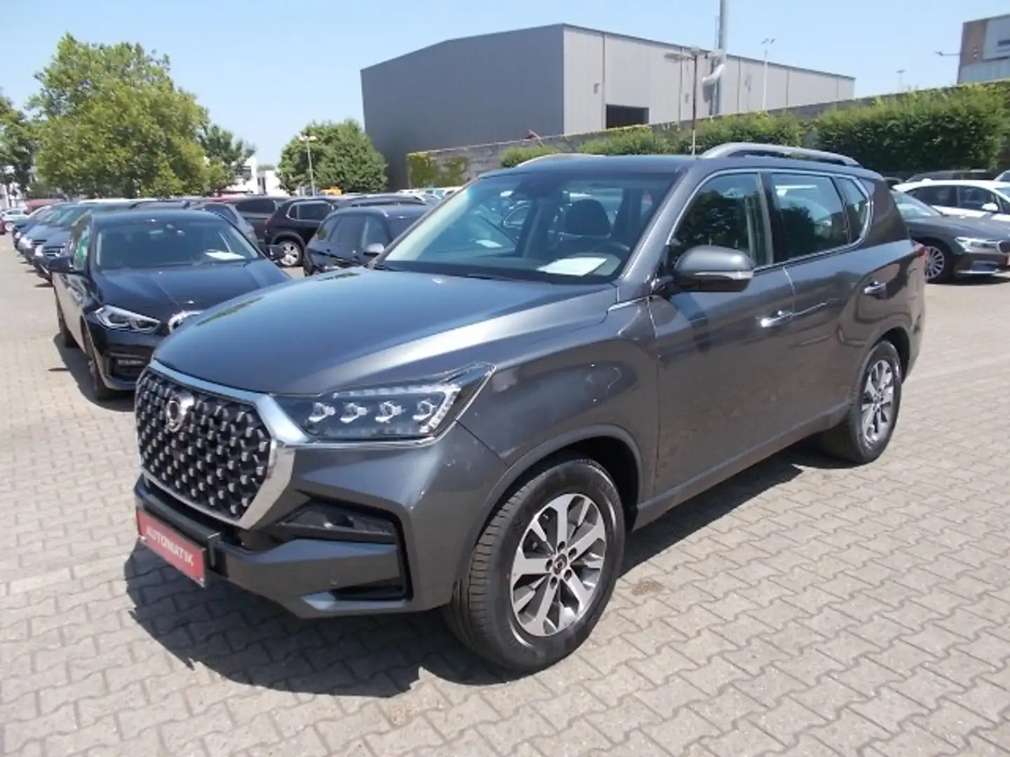 SsangYong Rexton Luxury 4WD, Leder 7Sitze Seilwinde Grau - 1