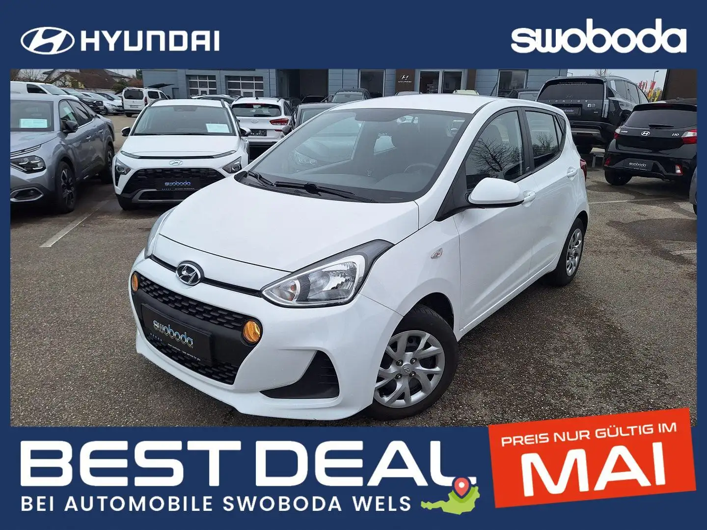 Hyundai i10 Weiß - 1