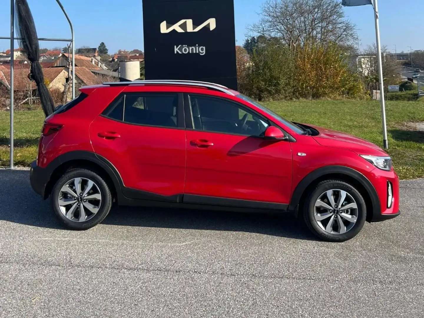 Kia Stonic 1,2 DPI ISG Silber Rouge - 1