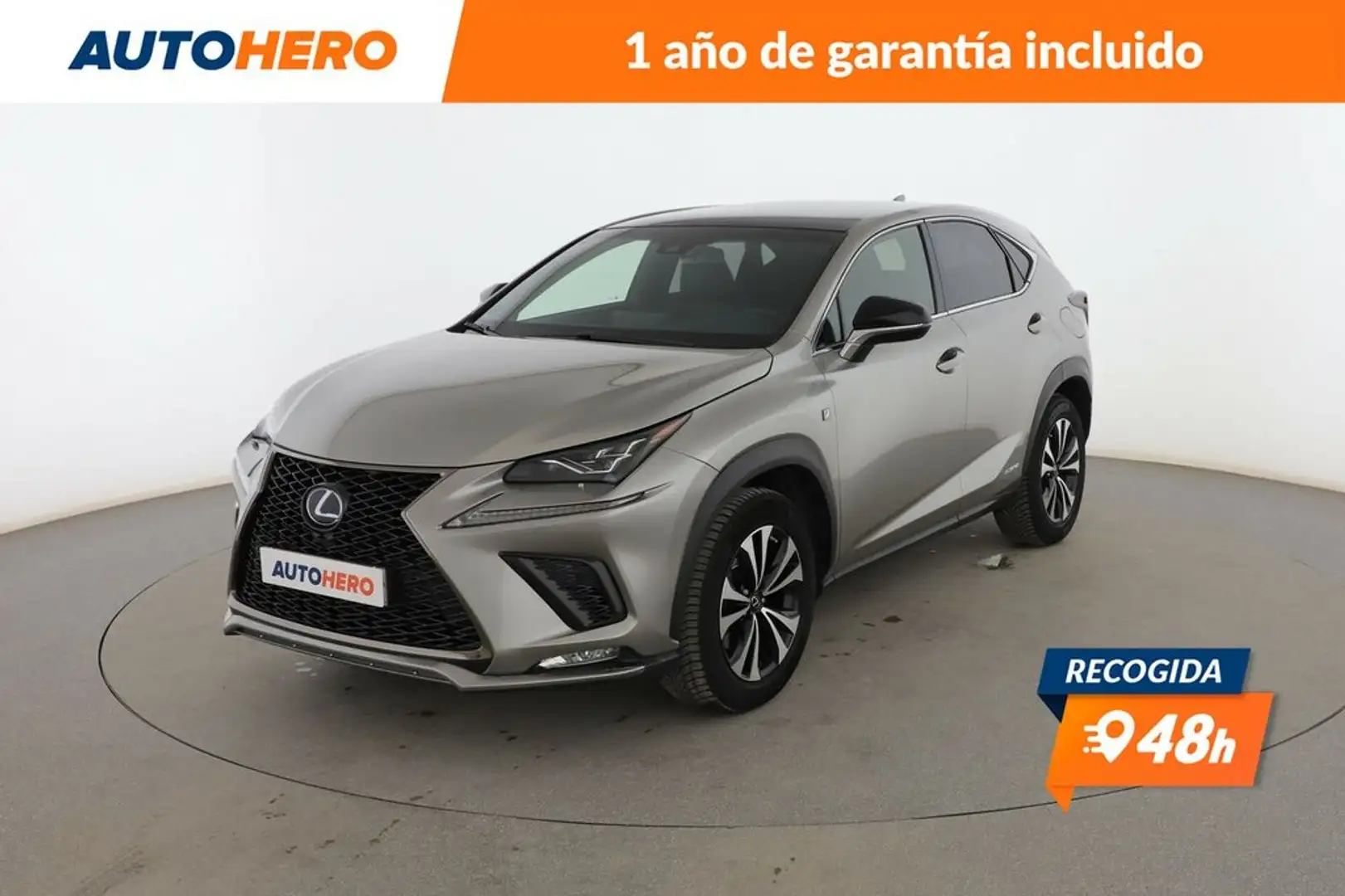 Lexus NX 300h e Four Sport AWD Gris - 1