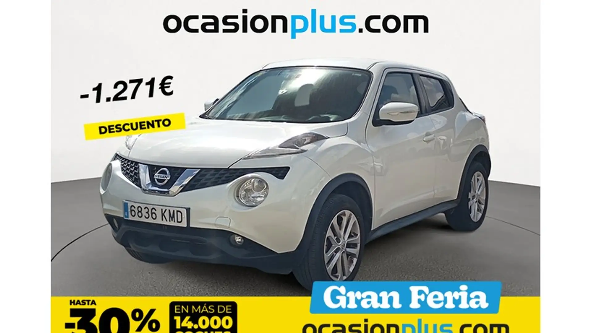 Nissan Juke 1.2 DIG-T Acenta 4x2 115 Blanco - 1