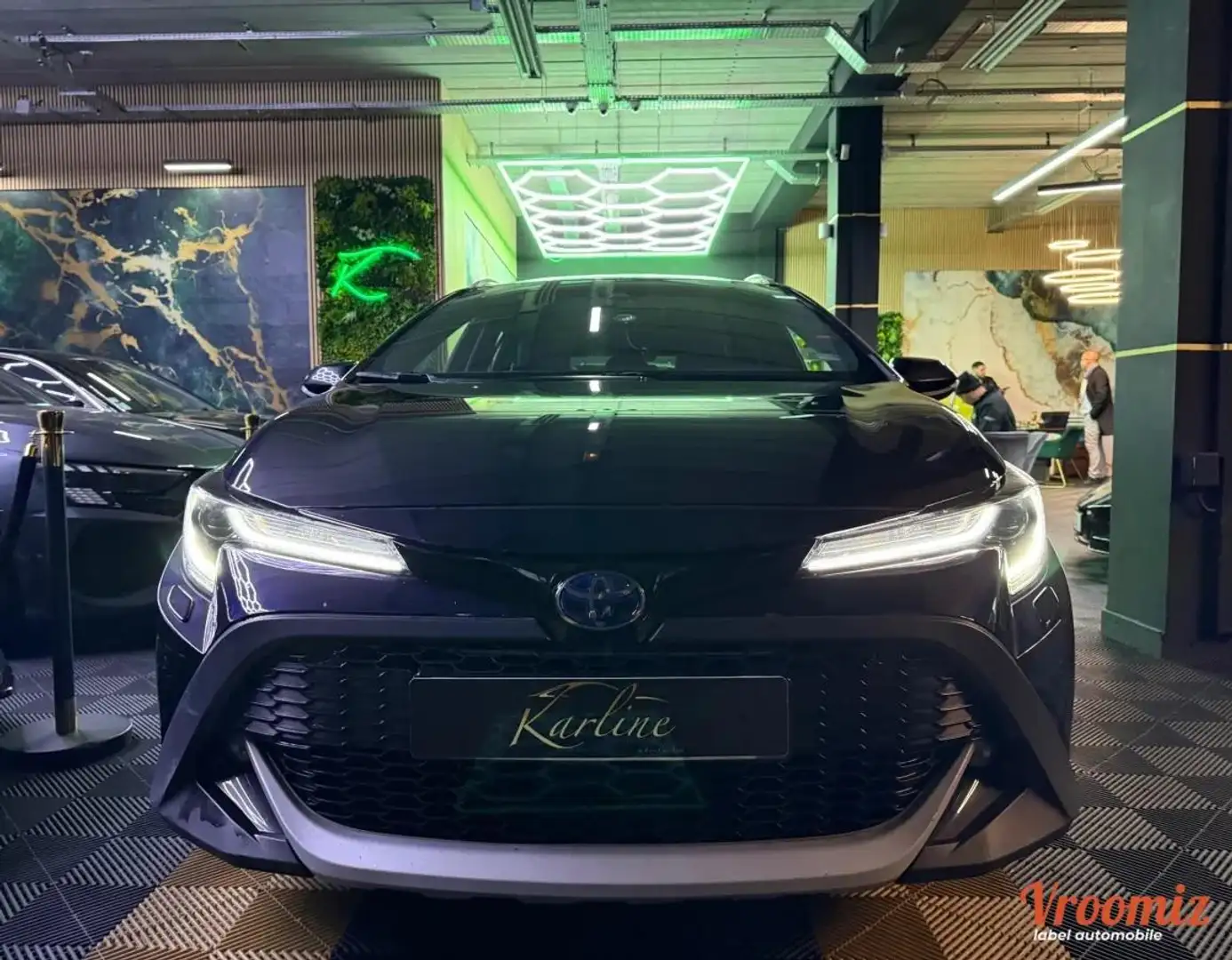 Toyota Corolla TOURING-SPORTS TREK  2.0 180 cv 155 FULL-HYBRID I CAMERA - VOLANT CHAUFF - SUIVI TOYO Schwarz - 2