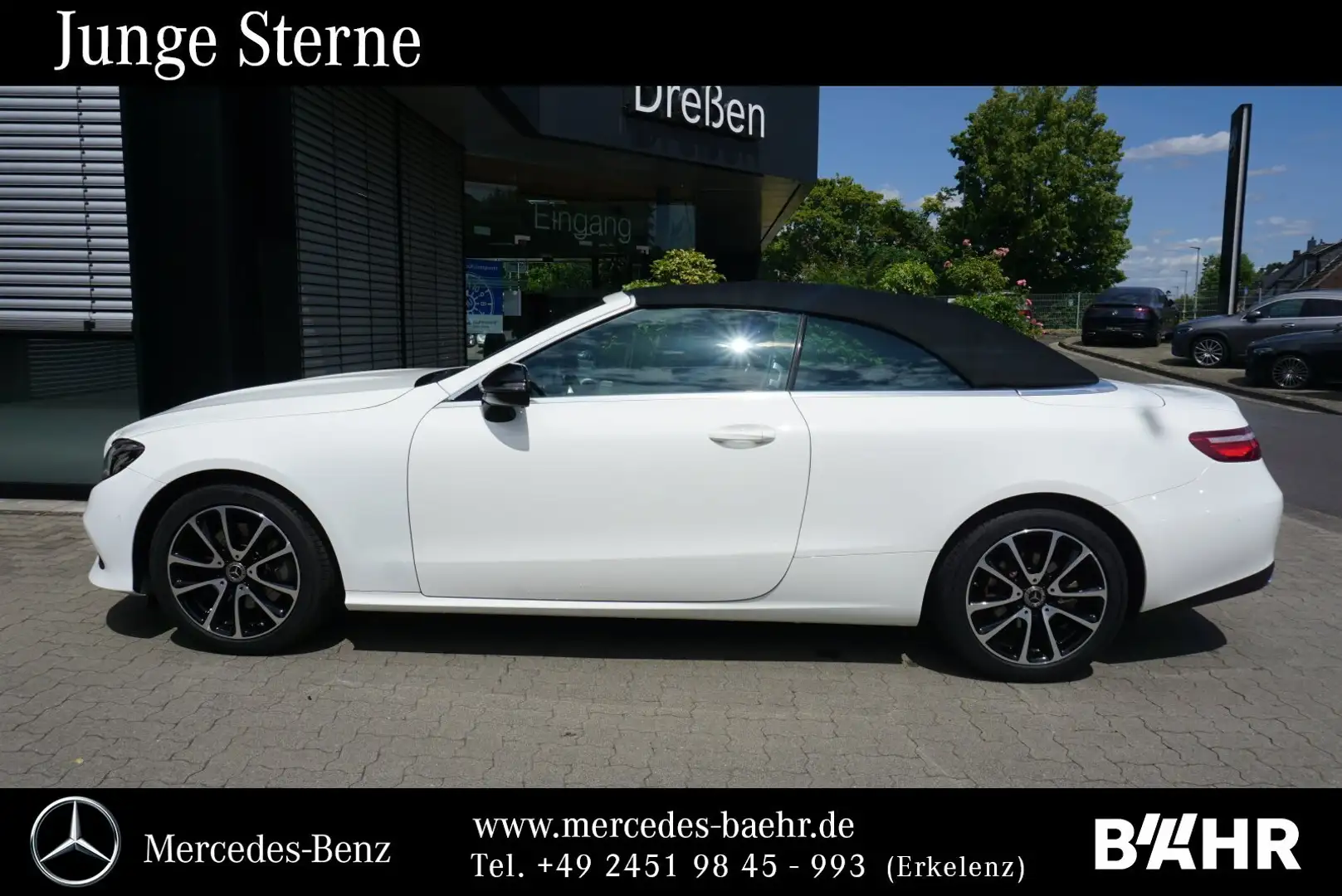 Mercedes-Benz E 200 E 200 Cabriolet Avantgarde+Night/Navi/LED/LMR-18 Weiß - 2