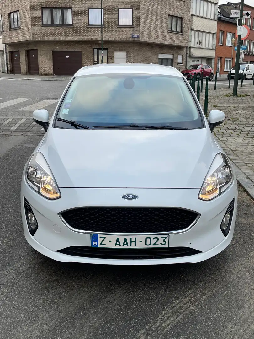 Ford Fiesta 1,5 TDCI Business CAMIONNETTE 2PL.AIRCO 10300 HTVA Alb - 2