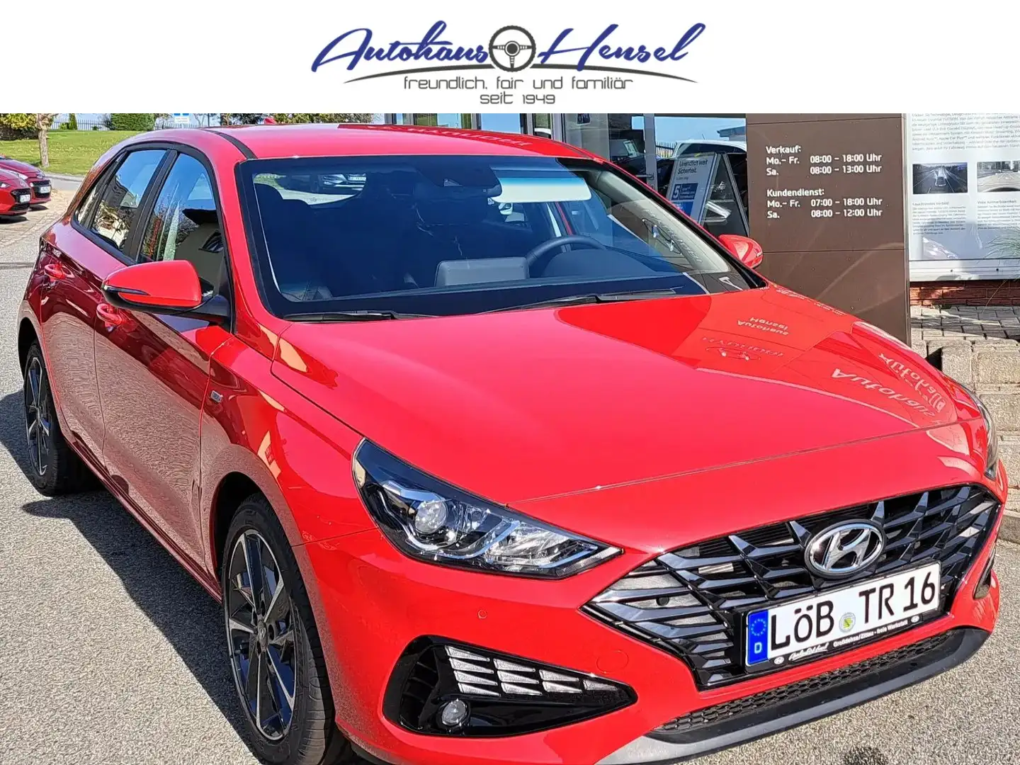 Hyundai i30 1.5 T-GDi 7-DCT Trend Navi Komfort-Paket Rouge - 1