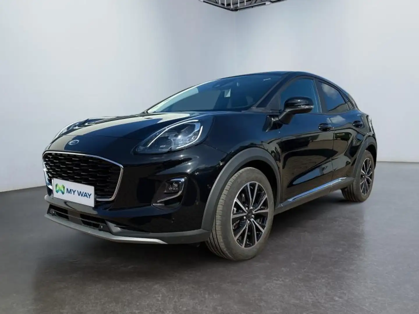 Ford Puma Titanium*FaibleKms*Camera*GPS*Carplay Noir - 1