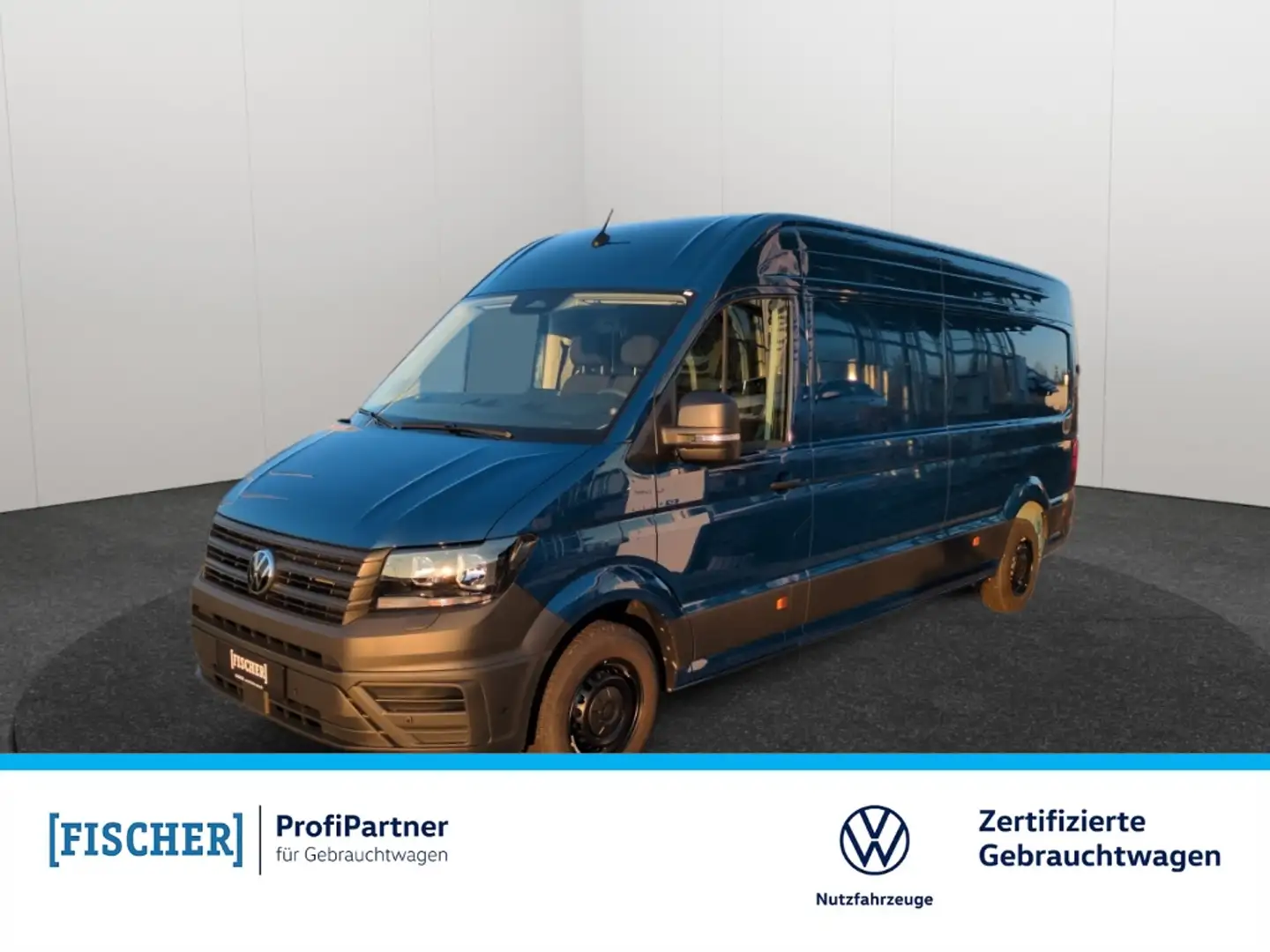 Volkswagen Crafter 35 2.0TDI Kasten HD LR AHK SHZ GRA PDC vorn & hint Blau - 1