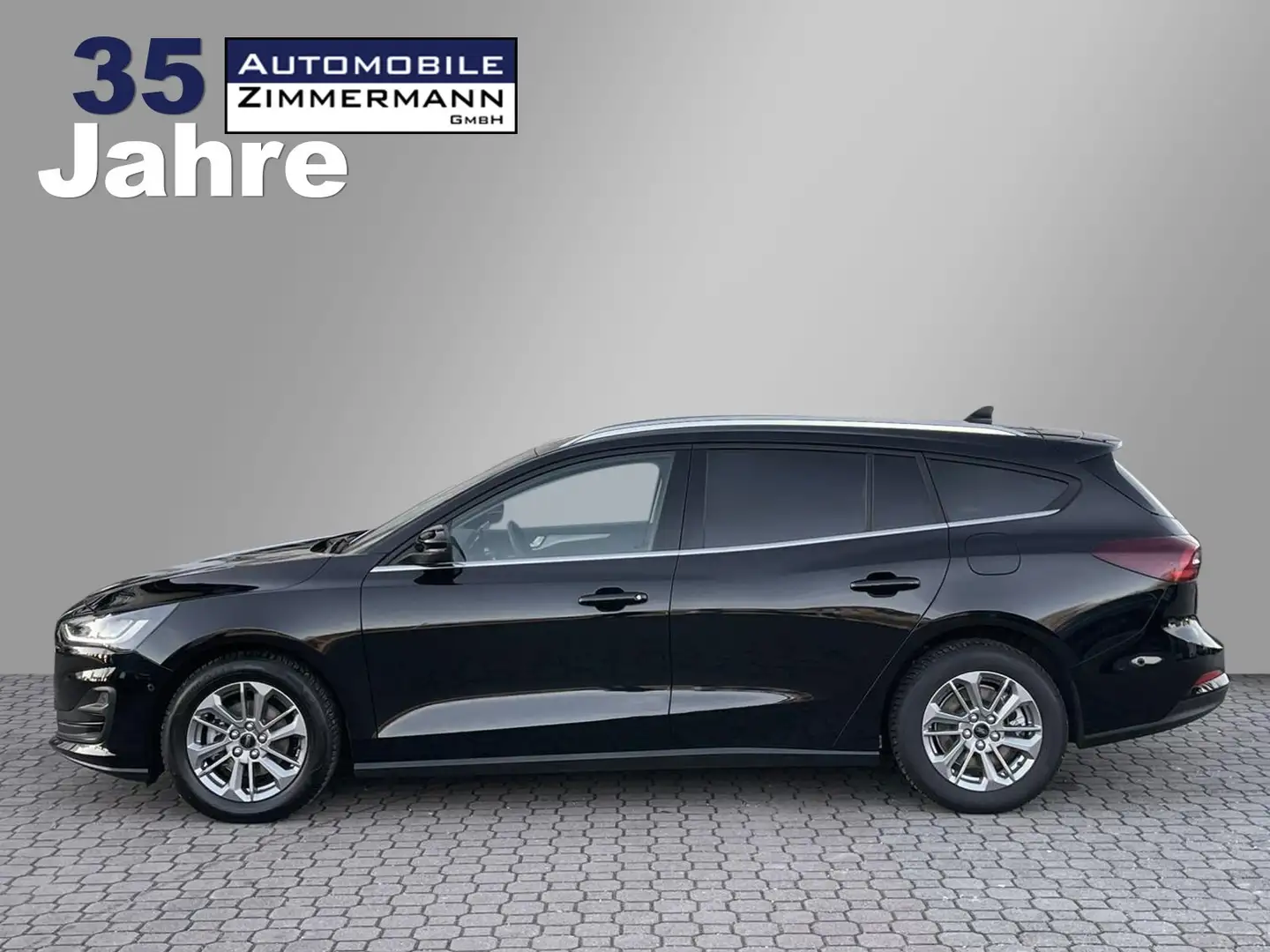 Ford Focus Turnier Titanium 1.5 *1.Hand*ACC*AHK*Navi*LED* Noir - 1