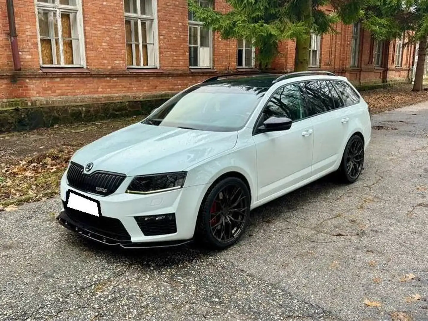 Skoda Octavia Octavia SW RS 2.0 CR TDi Blanc - 2