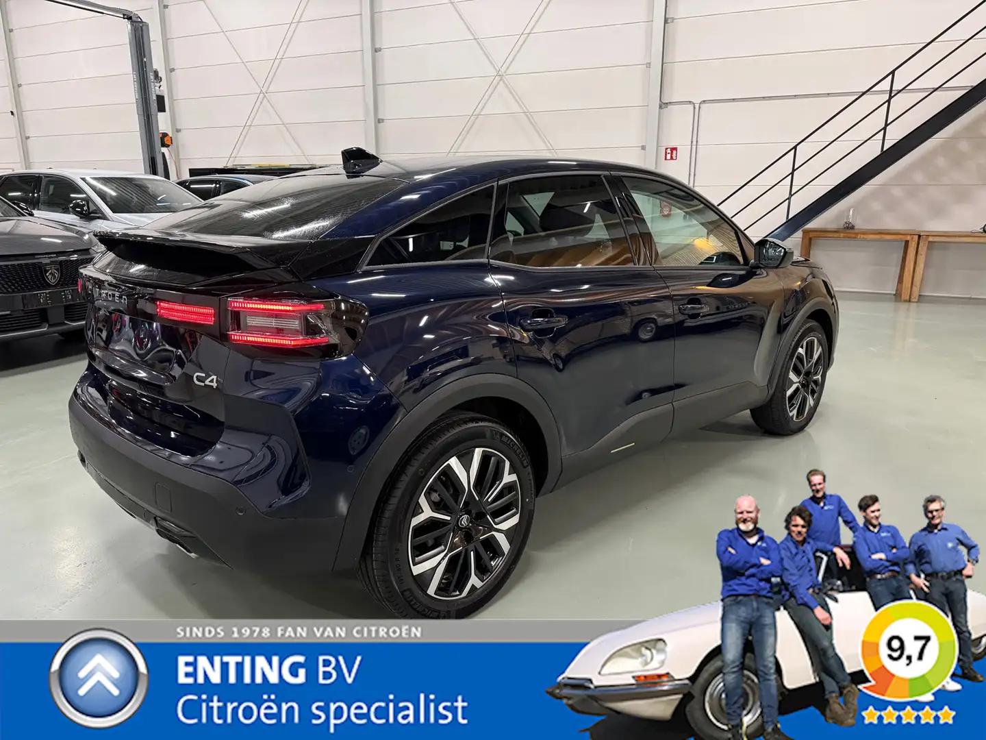 Citroen C4 1.2 Hybrid 145pk MAX E-DCS-6 ADAPT CRUISE+WINTER E Blau - 2