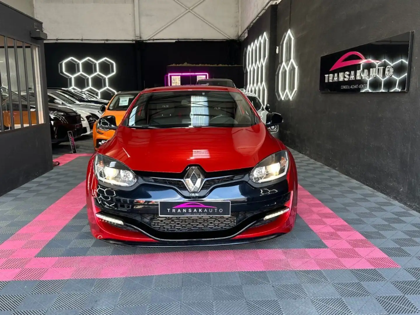 Renault Megane III COUPE RS CUP 2.0L 16V 275 ch SS ~ Clim automatique ~ Bluetooth ~ Régulateur ~ Radars AR Rouge - 2