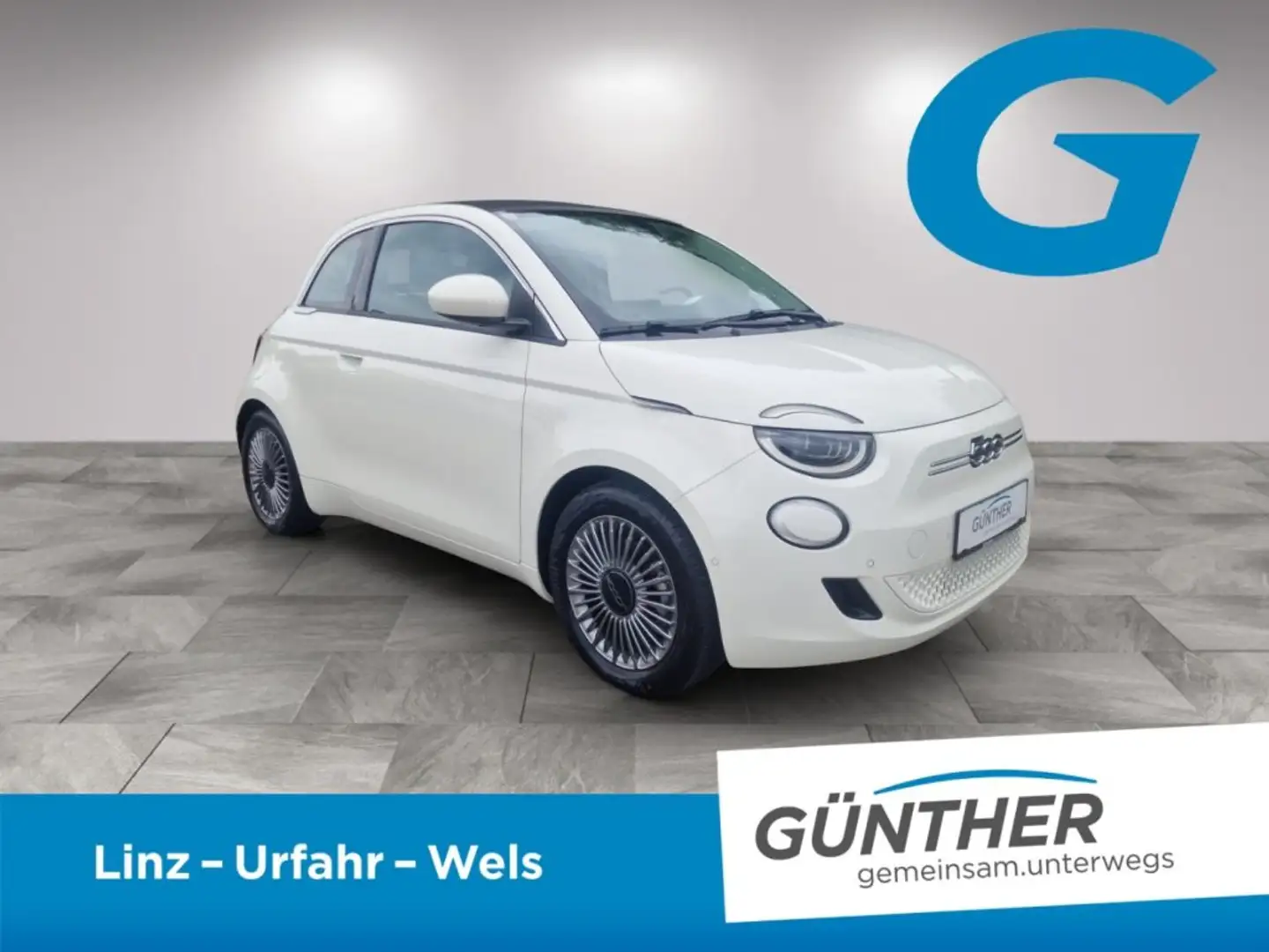 Fiat 500 Elektro Cabrio 42kWh Bianco - 2