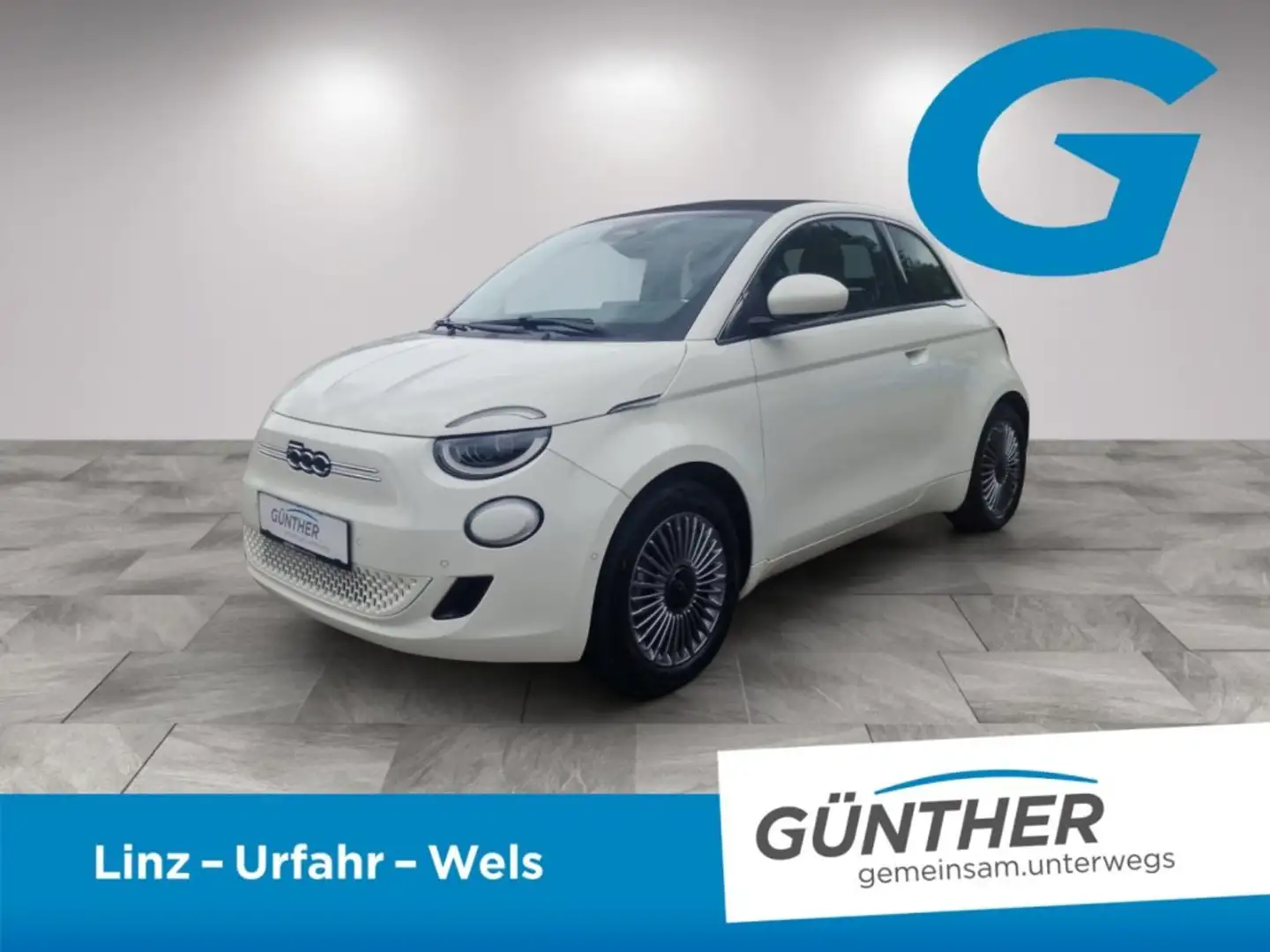Fiat 500 Elektro Cabrio 42kWh Bianco - 1