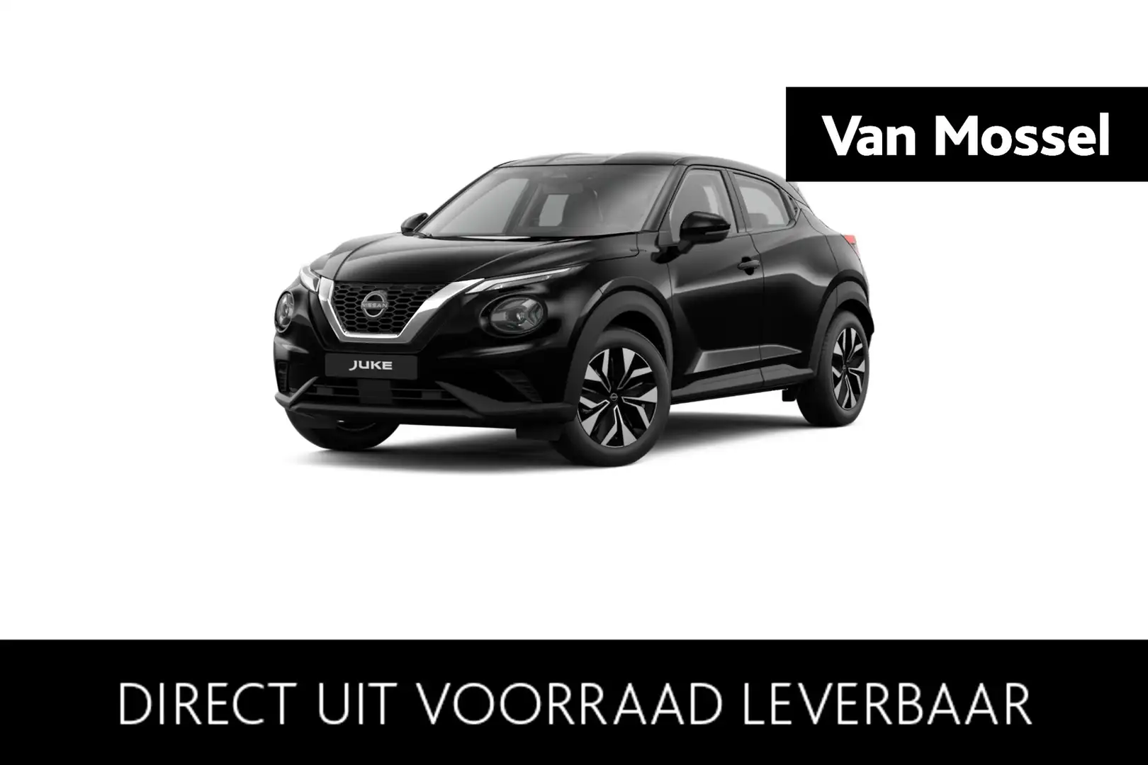 Nissan Juke 1.0L DIG-T 114 6MT Acenta + Comfort Pack | 17" des Zwart - 1