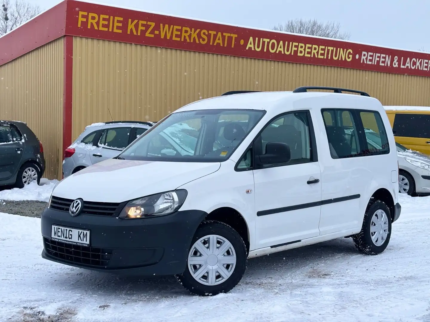 Volkswagen Caddy 1,2TSI Klima,Standheizung,Ölservice-Neu,TÜ Weiß - 1