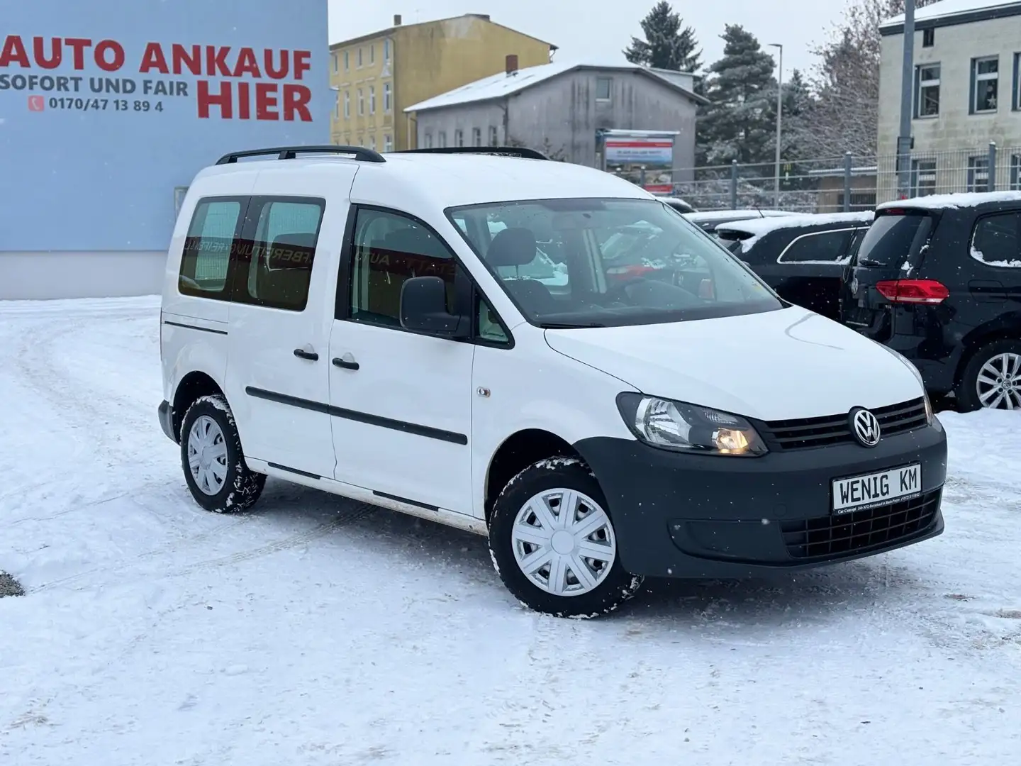Volkswagen Caddy 1,2TSI Klima,Standheizung,Ölservice-Neu,TÜ Weiß - 2