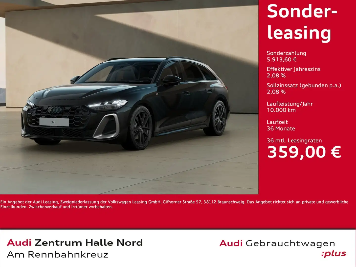 Audi A5 Avant TFSI quattro 150 kW edition one S tronic Nero - 1