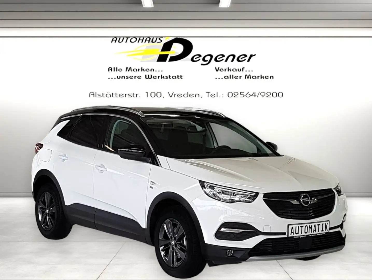Opel Grandland X 120 Jahre / AHK / Automatik Blanc - 1
