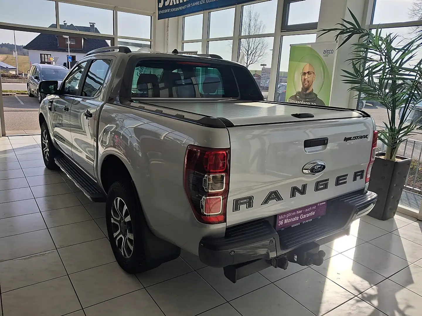 Ford Ranger Ranger Doppelkabine Wildtrak 4x4 3,2 TDCi Aut. Silber - 2