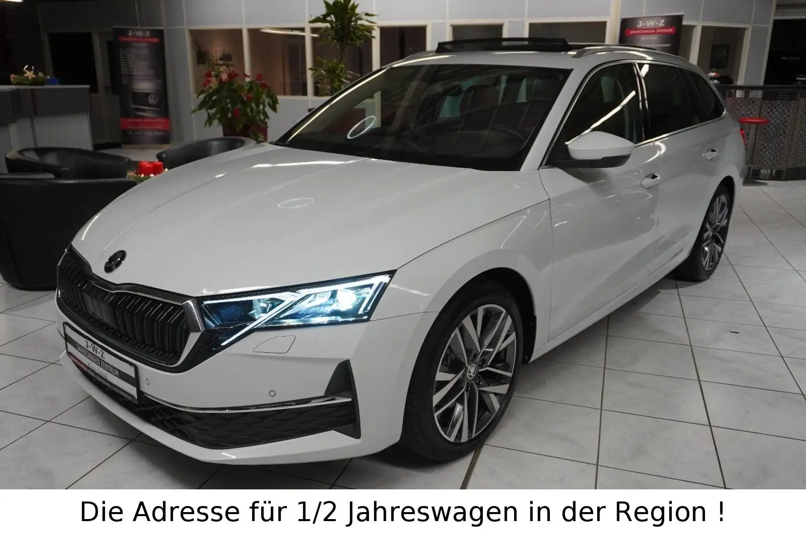 Skoda Octavia Kombi Selection1.5 TSI mHEV DSG*AHK*PANO Wit - 1