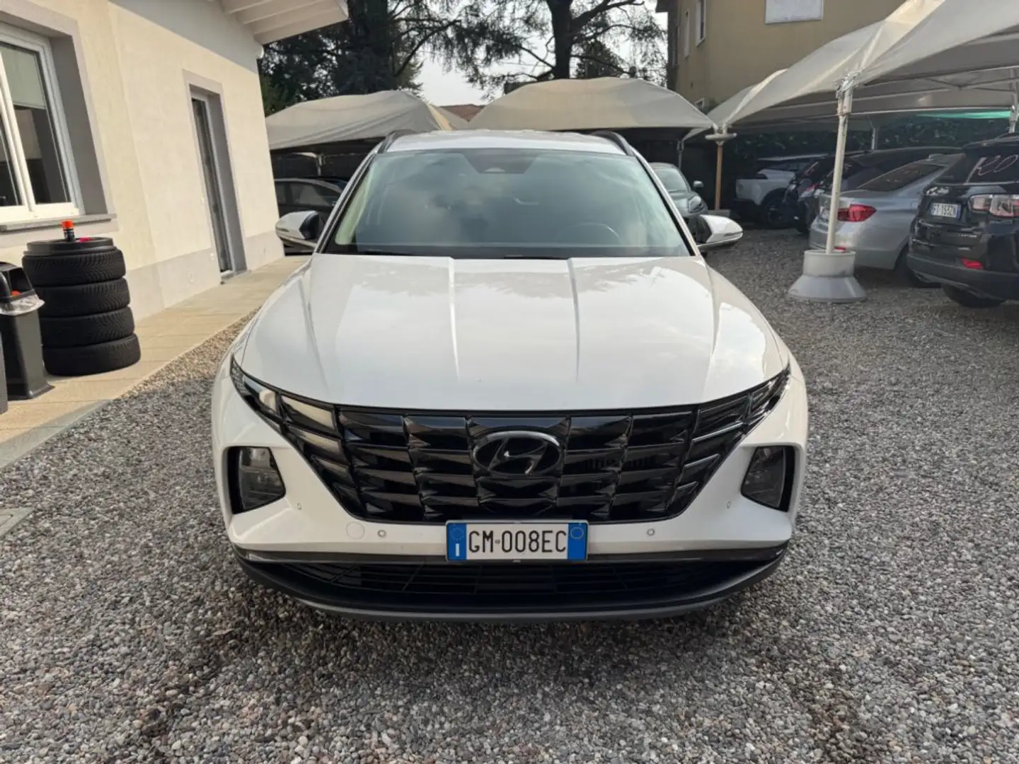 Hyundai TUCSON 1.6 T-GDI 48V DCT Exellence Blanc - 2