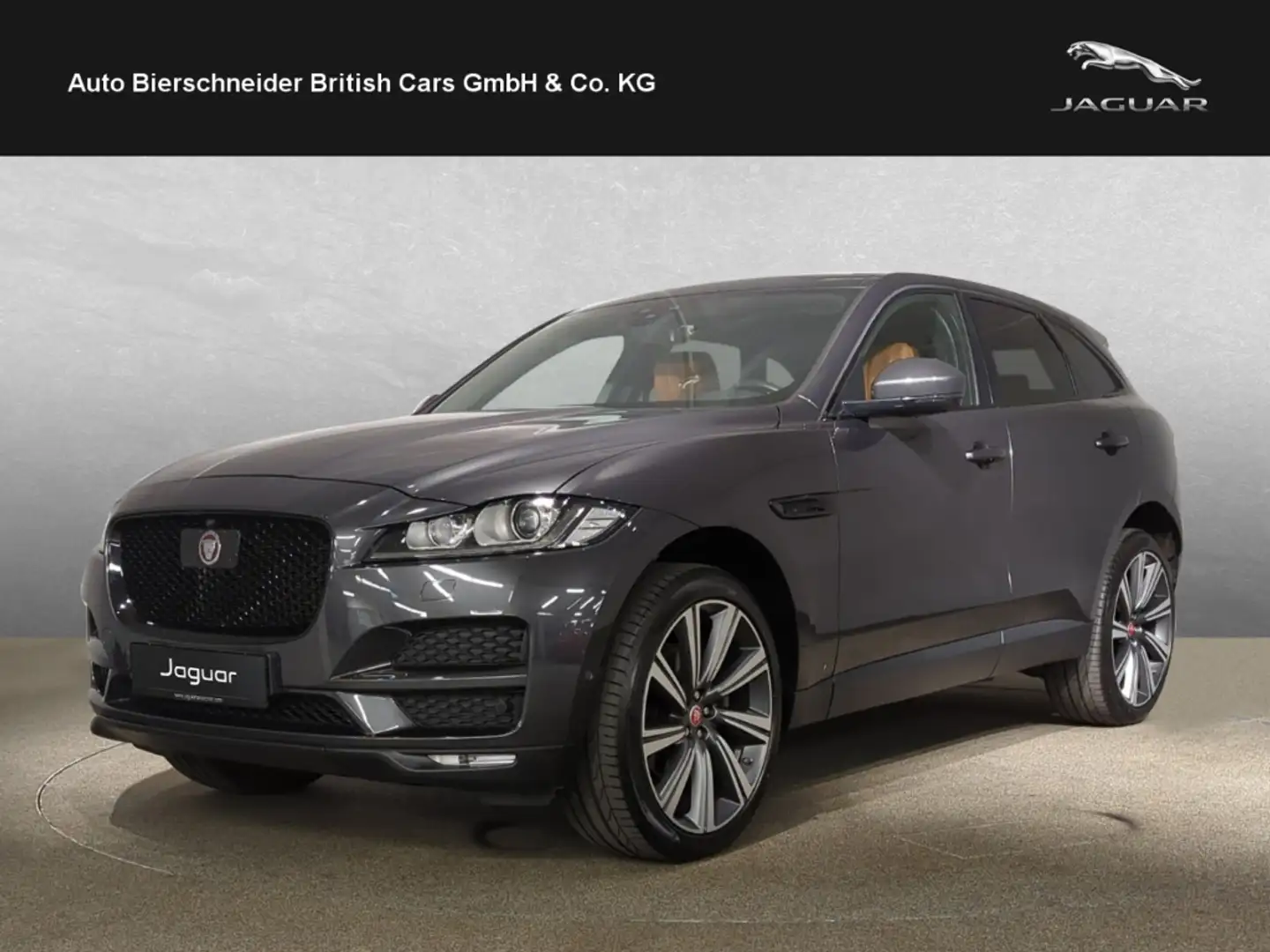 Jaguar F-Pace 30d Portfolio ACC AHK PANORAMA DAB 22 Grau - 1