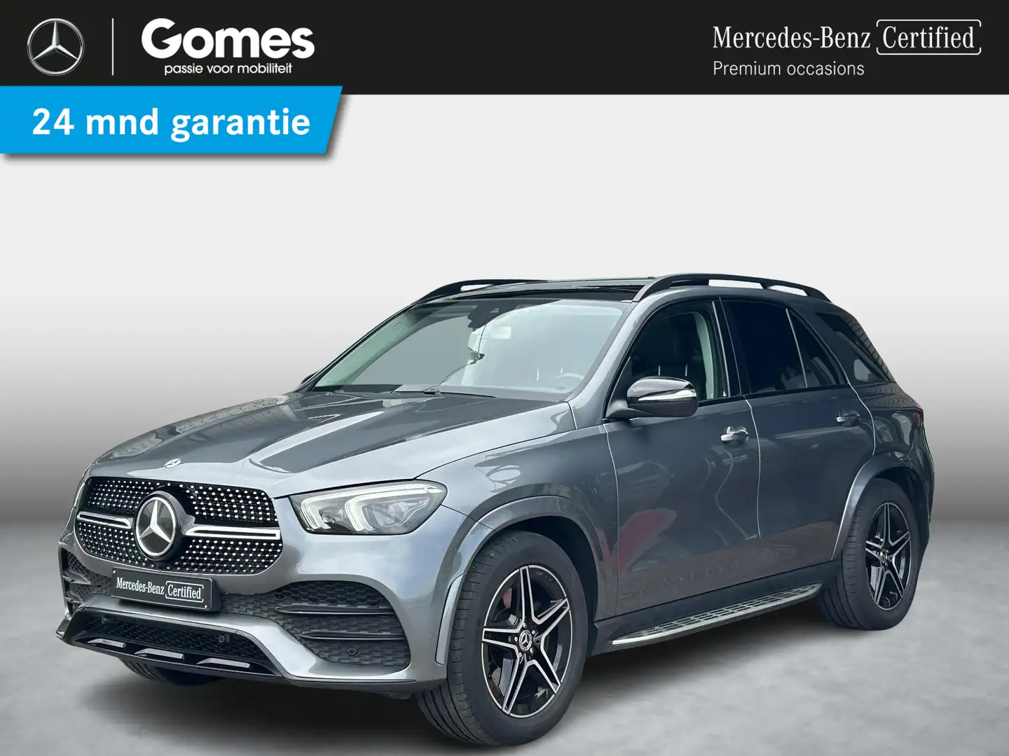 Mercedes-Benz GLE 300 d 4MATIC AMG | 7-Persoons | Luchtvering Gris - 1