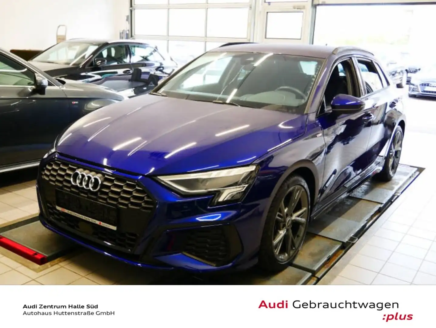 Audi A3 Sportback 30 TDI S line LED NAVI eKLAPPE AHK Blau - 1
