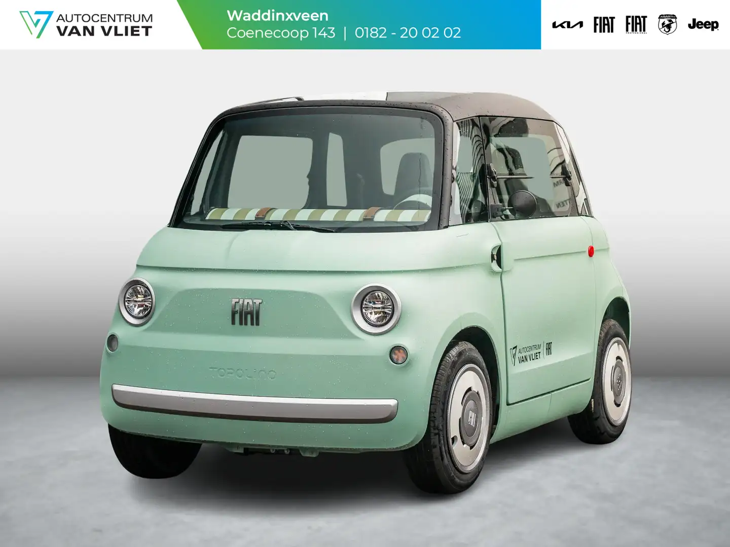 Fiat Topolino Base | Uit voorraad leverbaar | Actieradius 75km Verde - 1