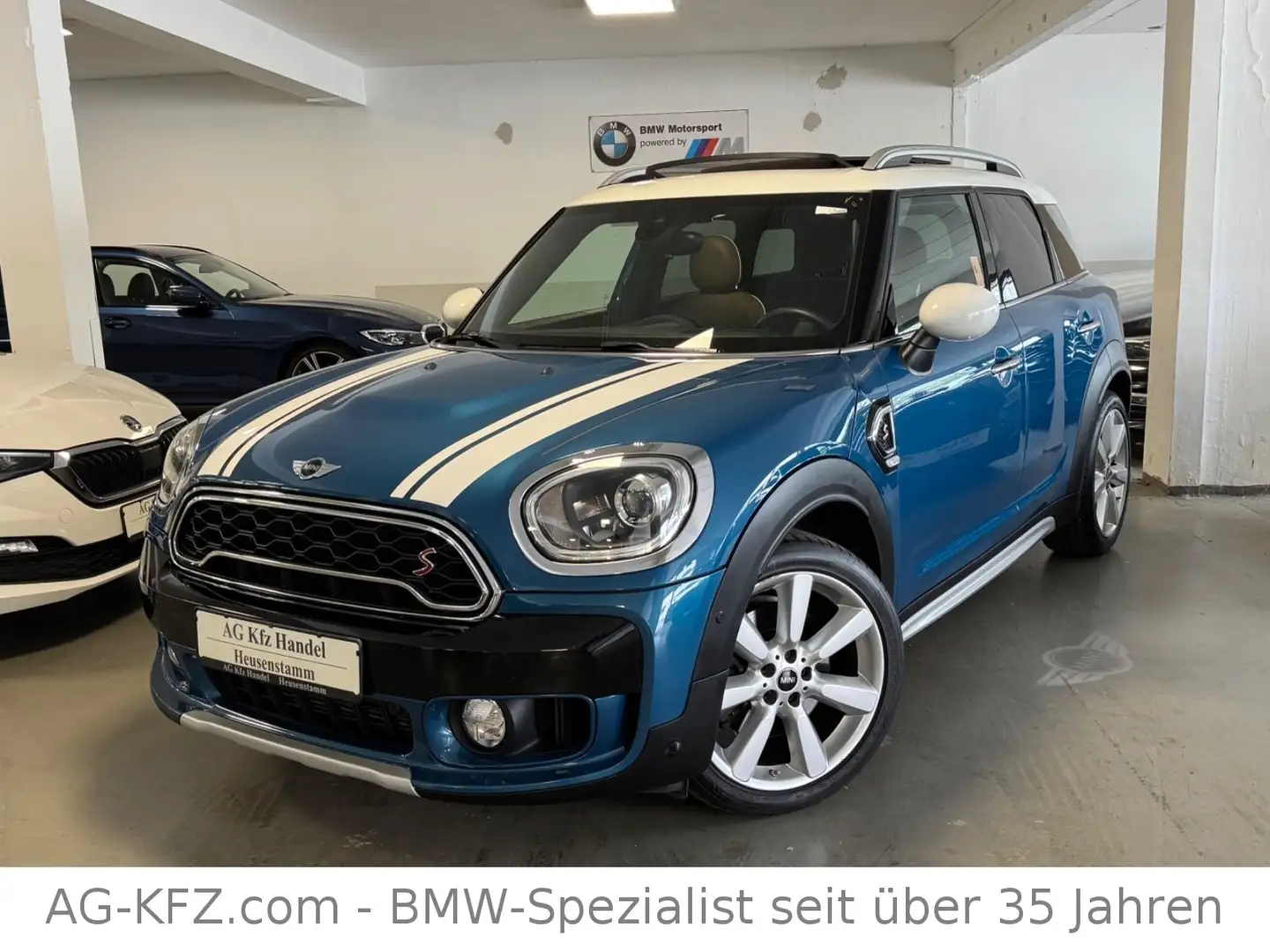 MINI Cooper S Countryman /PANO/Leder/HUD/H-Kardon/CAM Albastru - 2