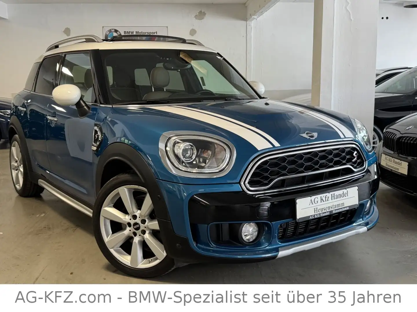 MINI Cooper S Countryman /PANO/Leder/HUD/H-Kardon/CAM Albastru - 1