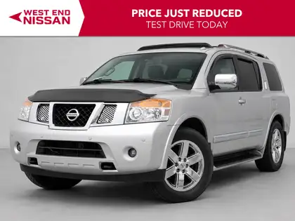 Silver 2013 Nissan Armada SUV / Crossover Four-Wheel Drive 5-Speed Automatic