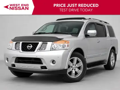 Silver 2013 Nissan Armada SUV / Crossover Four-Wheel Drive 5-Speed Automatic