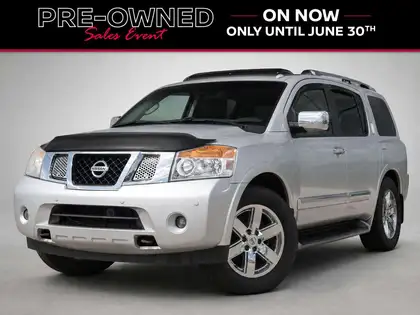 Silver 2013 Nissan Armada SUV / Crossover Four-Wheel Drive Automatic