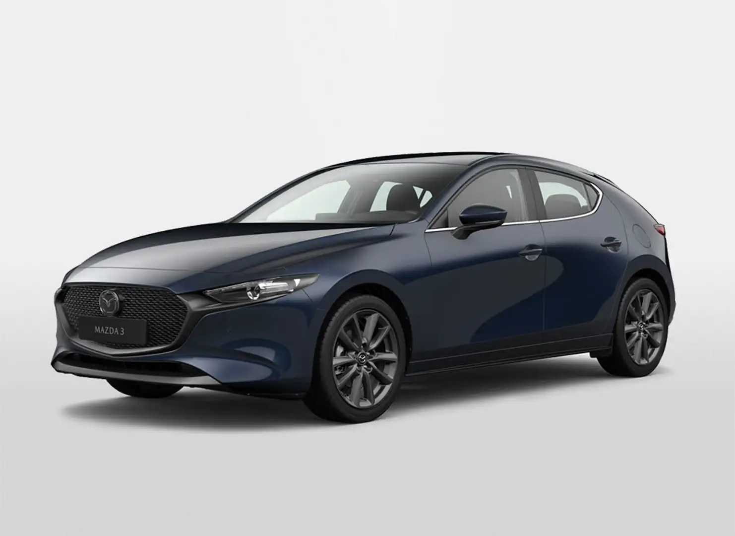 Mazda 3 Mazda3 e-Skyactiv-G140 Exclusive-Line Blau - 1