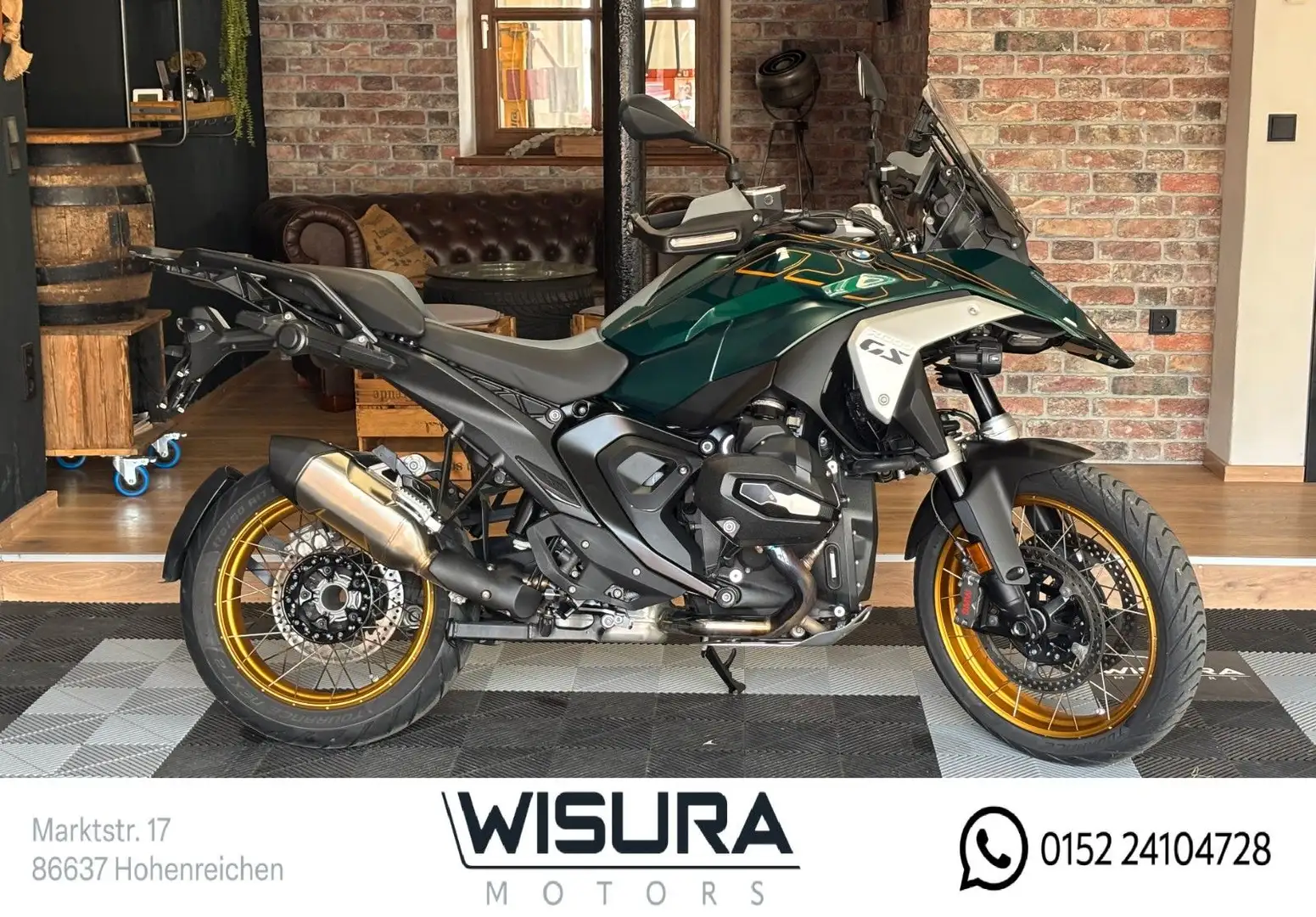 BMW R 1300 GS Tramuntana Oil Inclusice Groen - 1