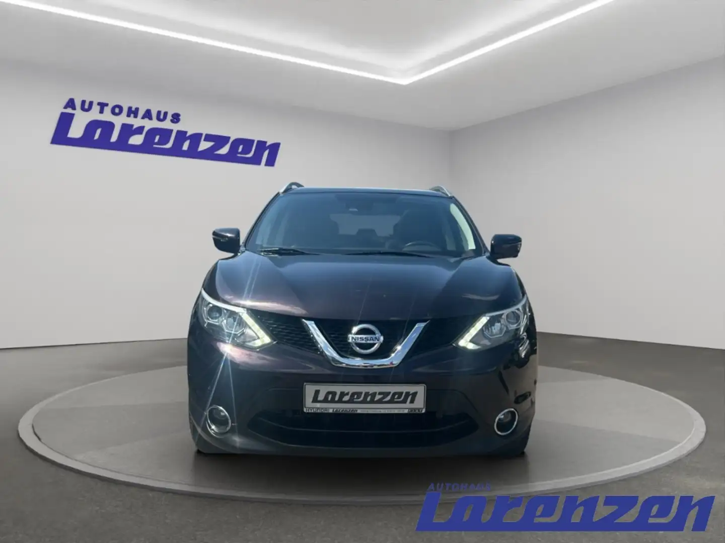 Nissan Qashqai Tekna DPF dCi 1.6 A T Panorama Navi Leder 360 Kame Violet - 2
