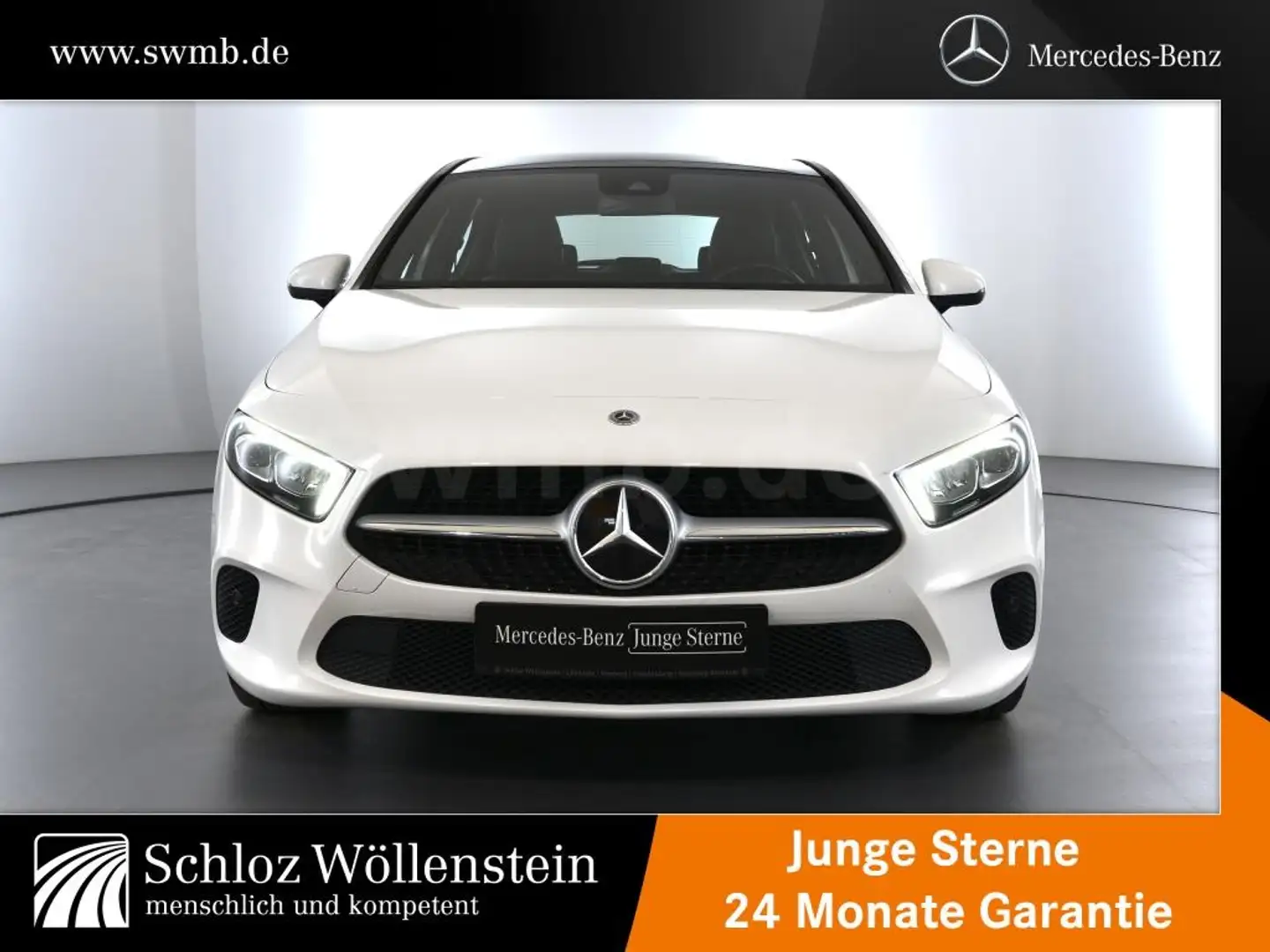 Mercedes-Benz A 200 Progressive/LED/AHK/Pano-D/Business-P/MBUX Weiß - 2