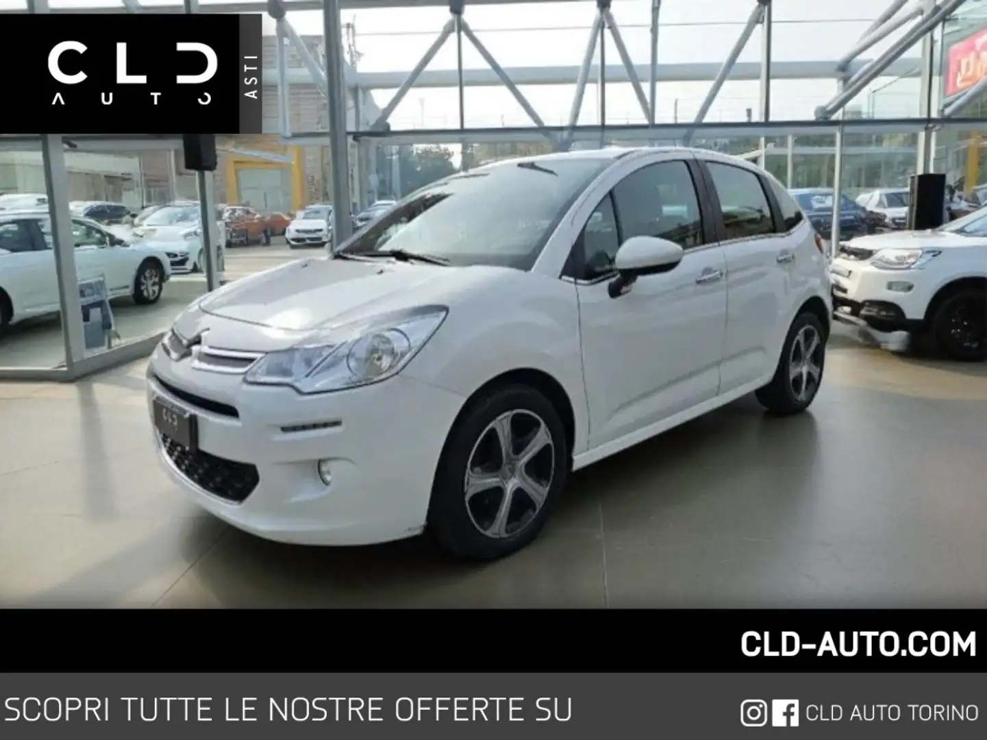 Citroen C3 1.2 puretech Live edition 82cv Weiß - 1
