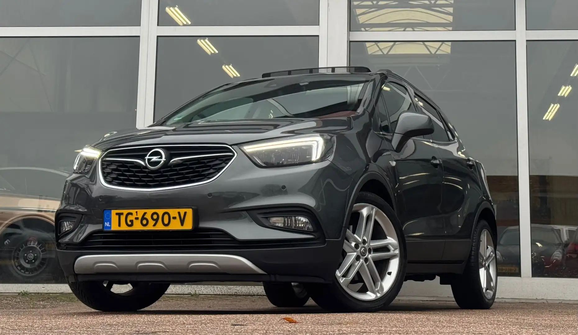 Opel Mokka X 1.4 Turbo Innovation Leer Navi Schuif/kanteldak Mo Gris - 1