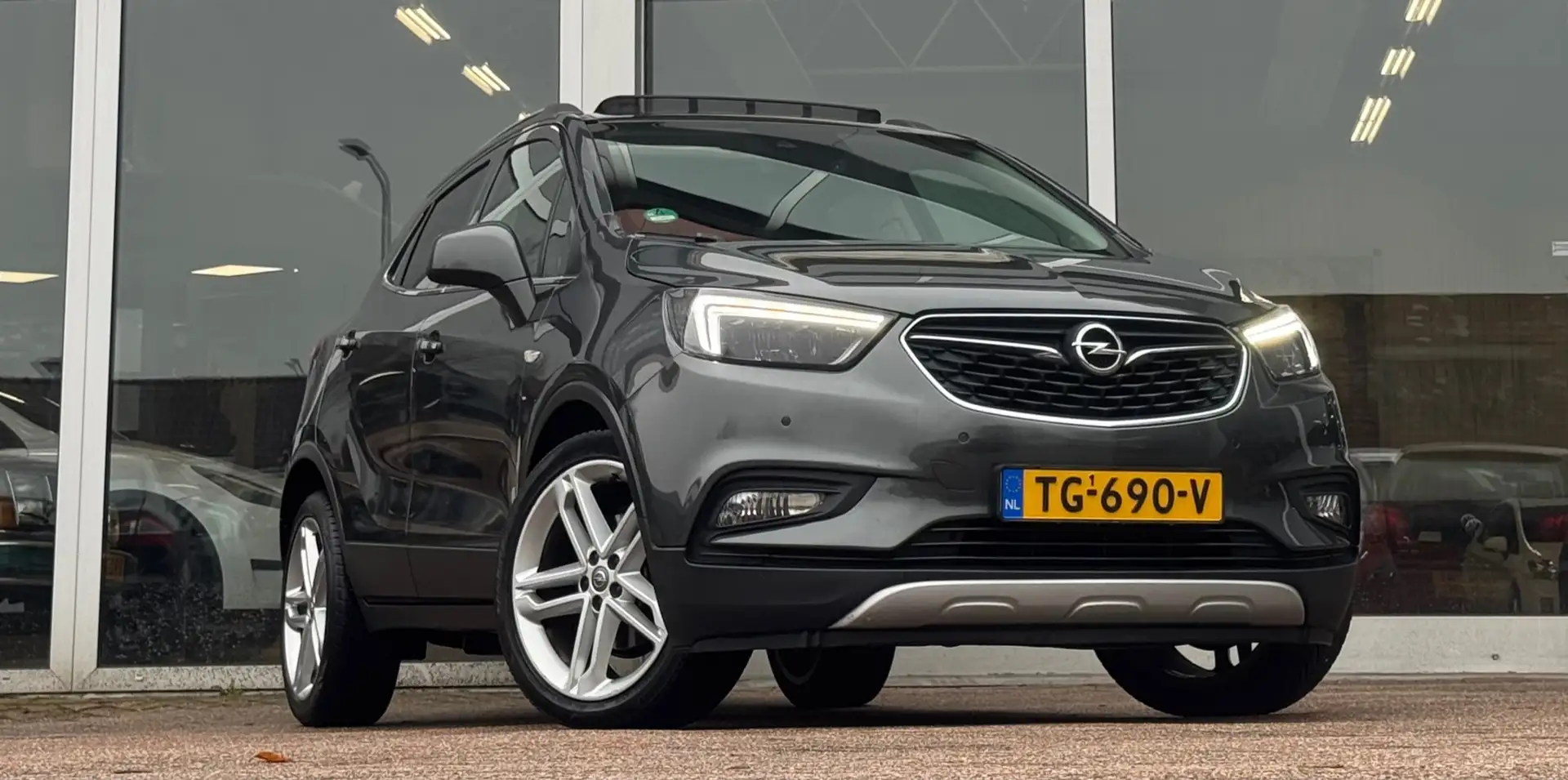 Opel Mokka X 1.4 Turbo Innovation Leer Navi Schuif/kanteldak Mo Gris - 2