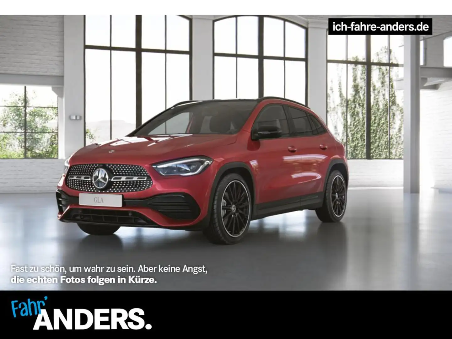 Mercedes-Benz GLA 200 AMG+MBUX+Night+M-BEAM+Pano+Kam+EASY+SHZ Rot - 1