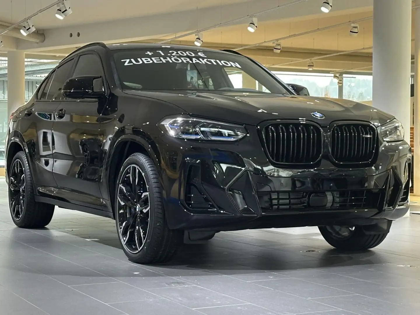 BMW X4 M 40i M Sport Driv.Prof. Laser HUD Standh. AHK Černá - 2