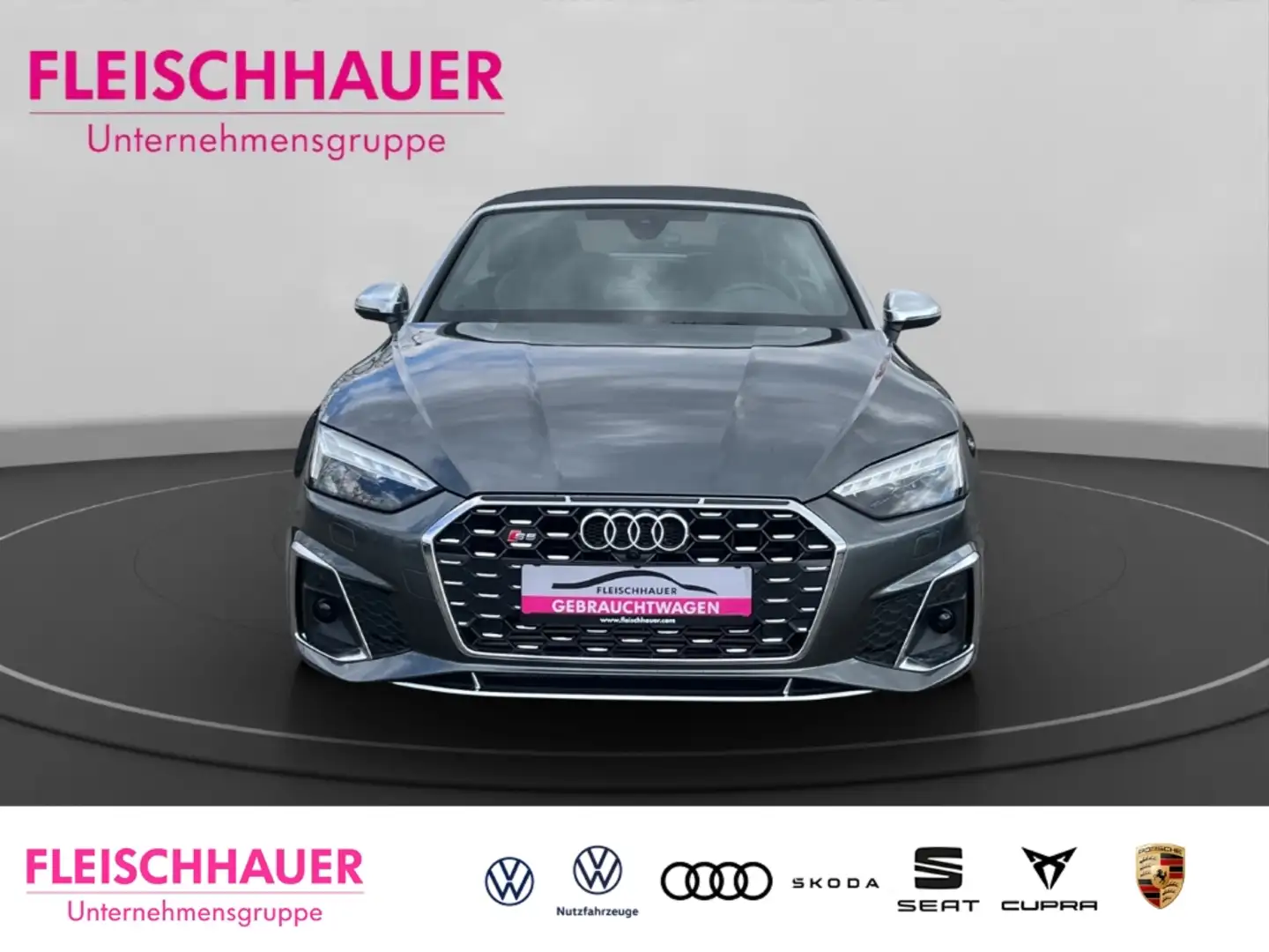 Audi S5 Cabriolet 3.0 TFSI Matrix-LED B&O S-Sportsitze Gris - 2